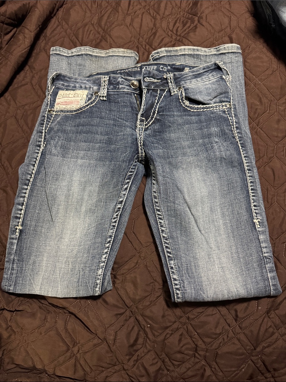 Cowgirl Tuff boot cut jeans